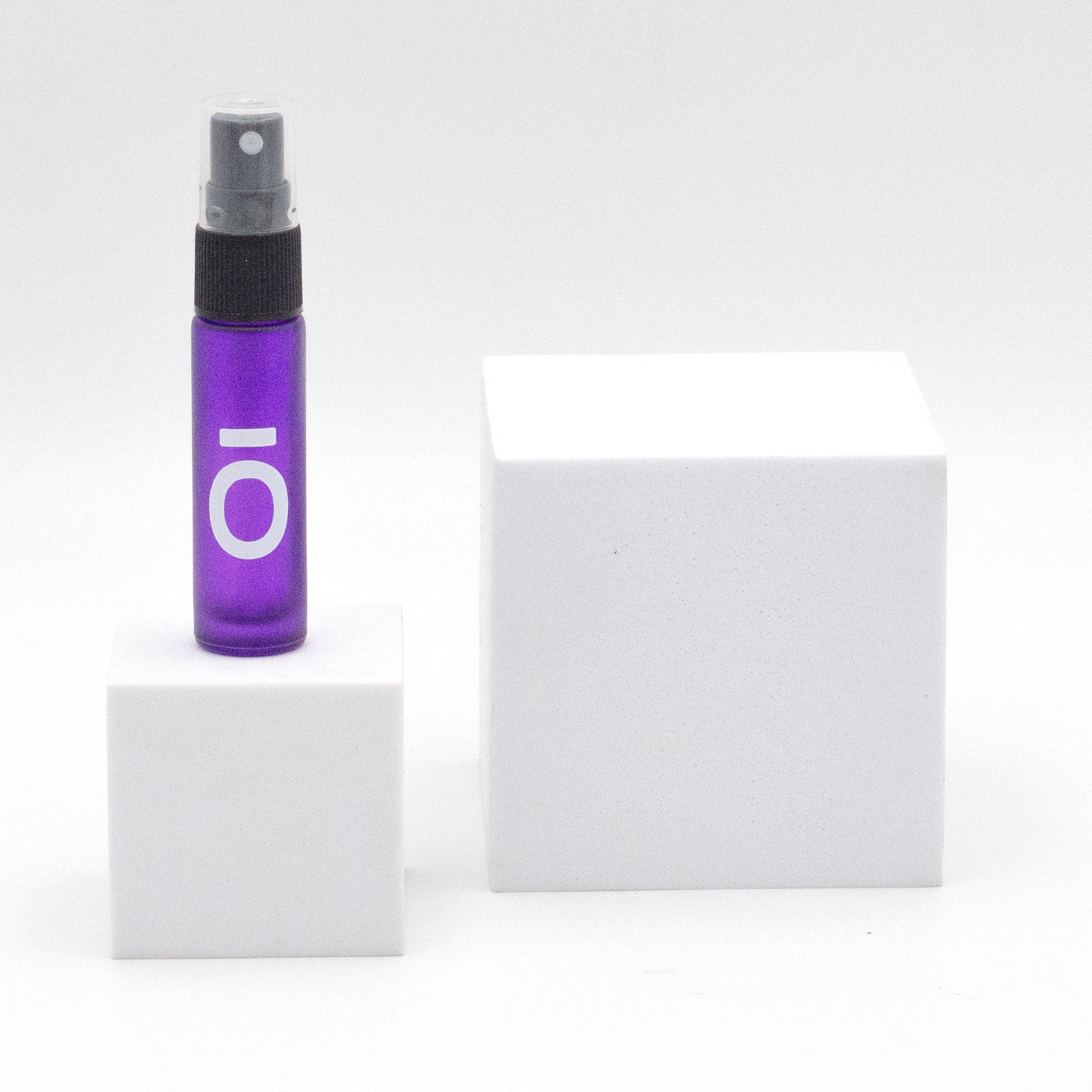 10ml butelka szklana matowa, dōTERRA, z nasadką spray (1szt) fioletowa