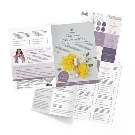 MyMakes: Pure Fume naturalne perfumy 1 szt. j.polski (broszura + zestaw naklejek)