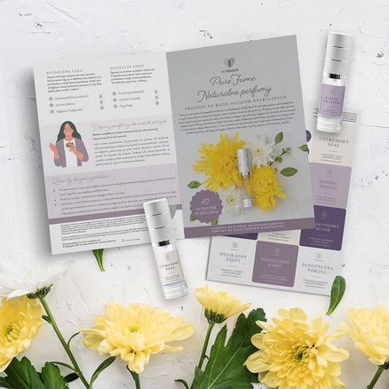 MyMakes: Pure Fume naturalne perfumy 1 szt. j.polski (broszura + zestaw naklejek)