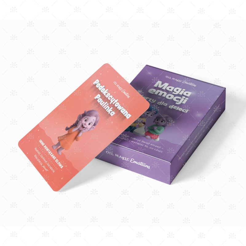 Mood Magic for Kids Card Deck - POLISH Card Deck