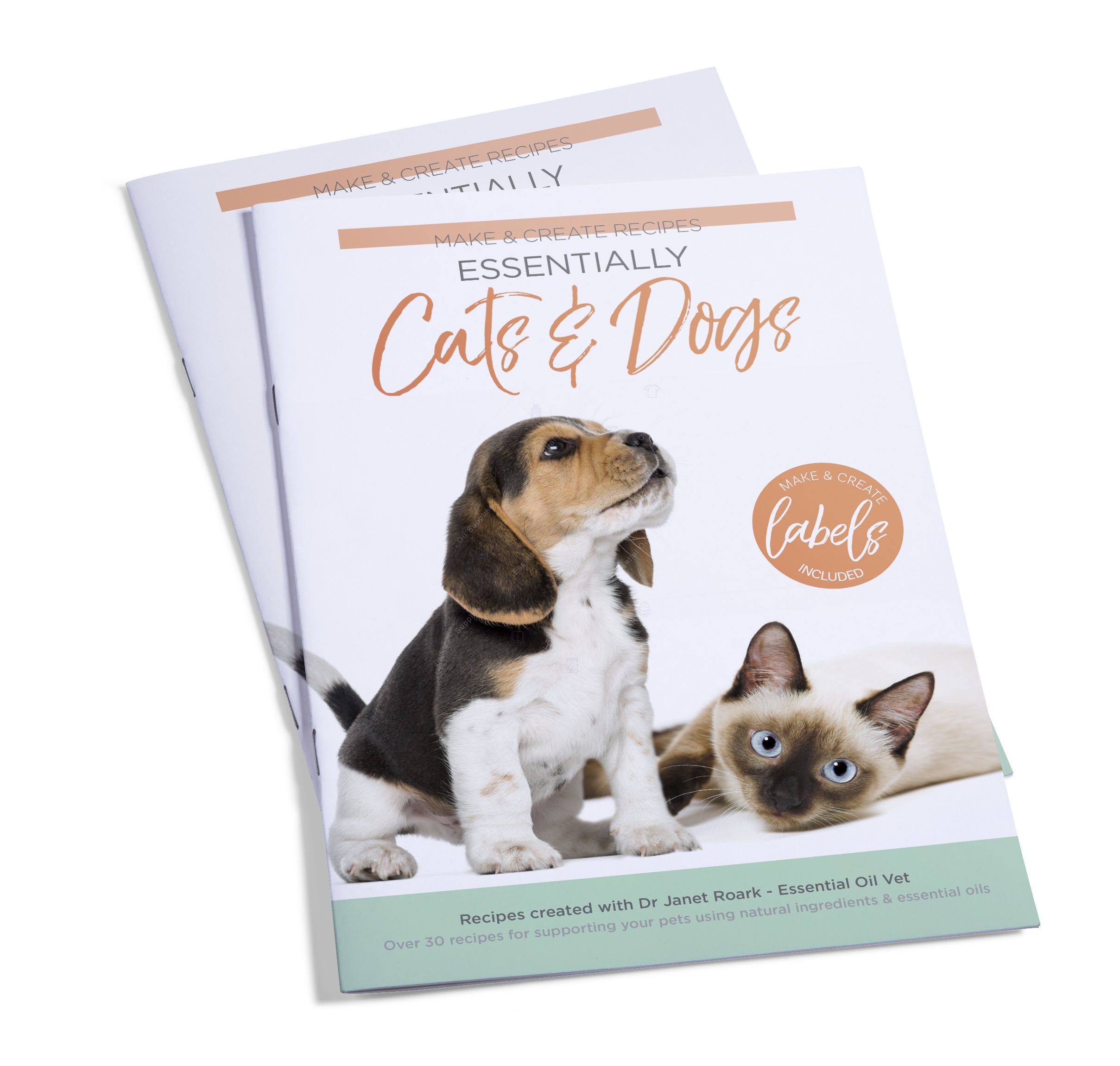 Essentially Cats & Dogs : Make & Create Recipes (includes over 40 labels) with Dr Janet Roark